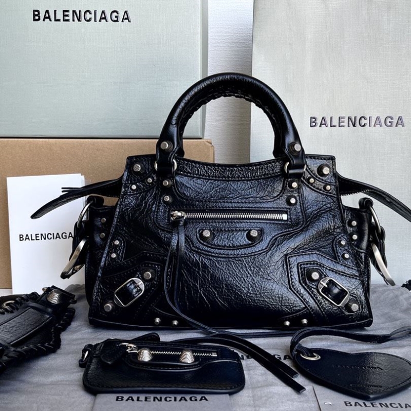 Ba*len*cia*ga top handle bags
